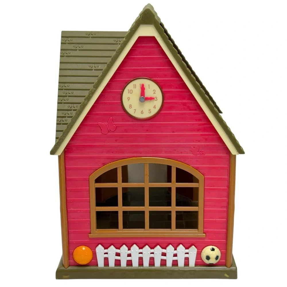 Li'l Woodzeez Woodland Schoolhouse Play Set Dollhouse  w/ 3 Figures READ*